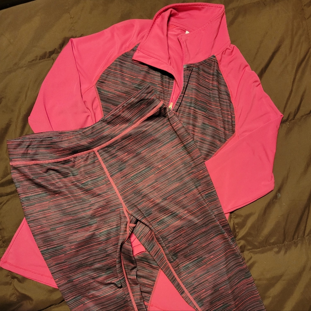 Everlast Sport Track Jacket & Leggings Set.